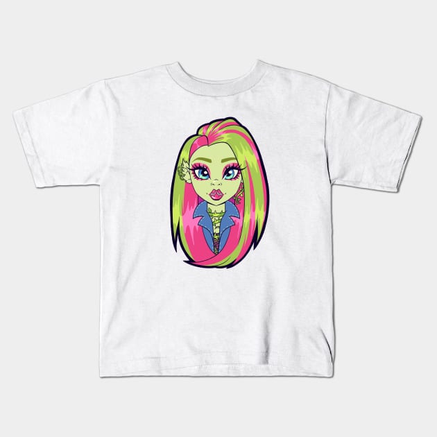 Monster High Venus G1 Kids T-Shirt by Bratzoid